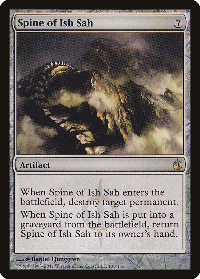 Spine of Ish Sah [Mirrodin Besieged] | Good Games Adelaide SA