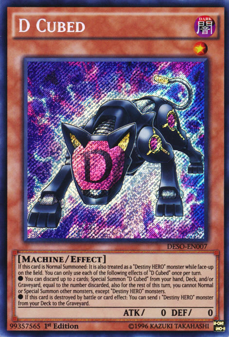 D Cubed [DESO-EN007] Secret Rare | Good Games Adelaide SA