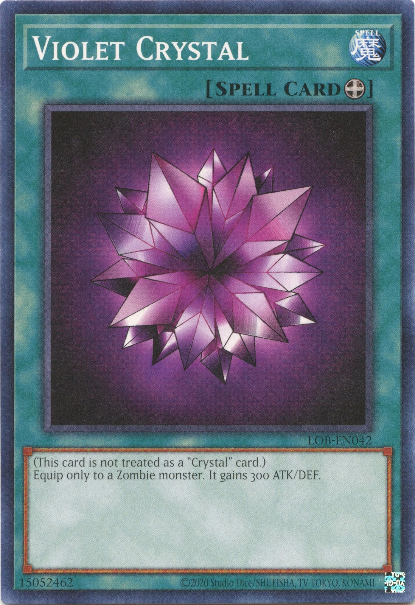 Violet Crystal (25th Anniversary) [LOB-EN042] Common | Good Games Adelaide SA