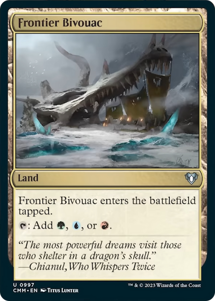 Frontier Bivouac [Commander Masters] | Good Games Adelaide SA