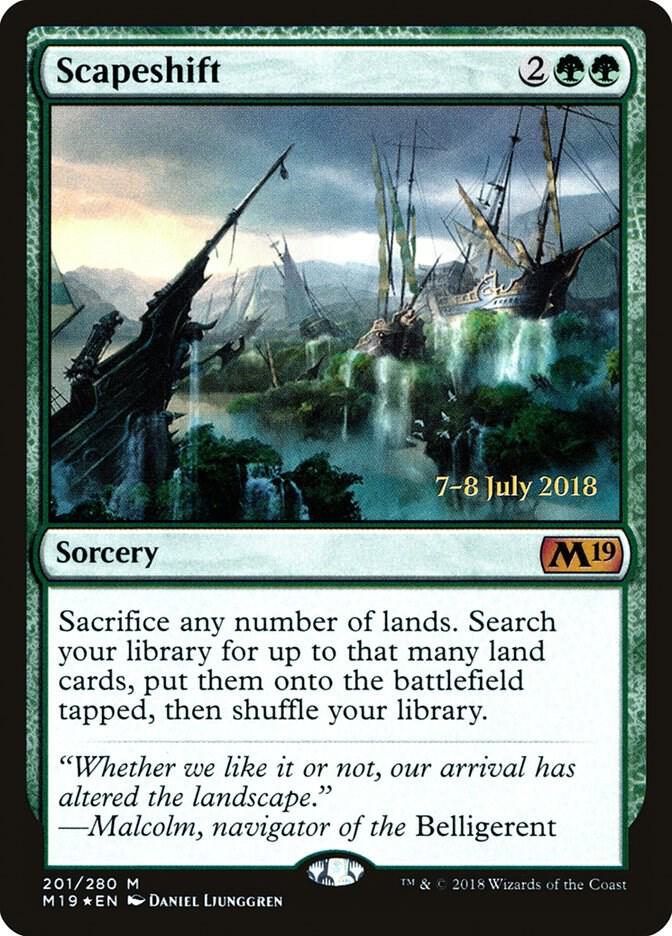 Scapeshift 201 (Prerelease Cards)  - Foil | Good Games Adelaide SA