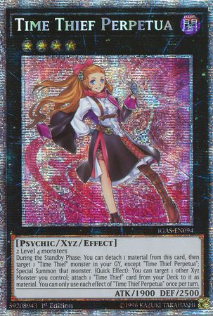 Time Thief Perpetua [IGAS-EN094] Starlight Rare | Good Games Adelaide SA