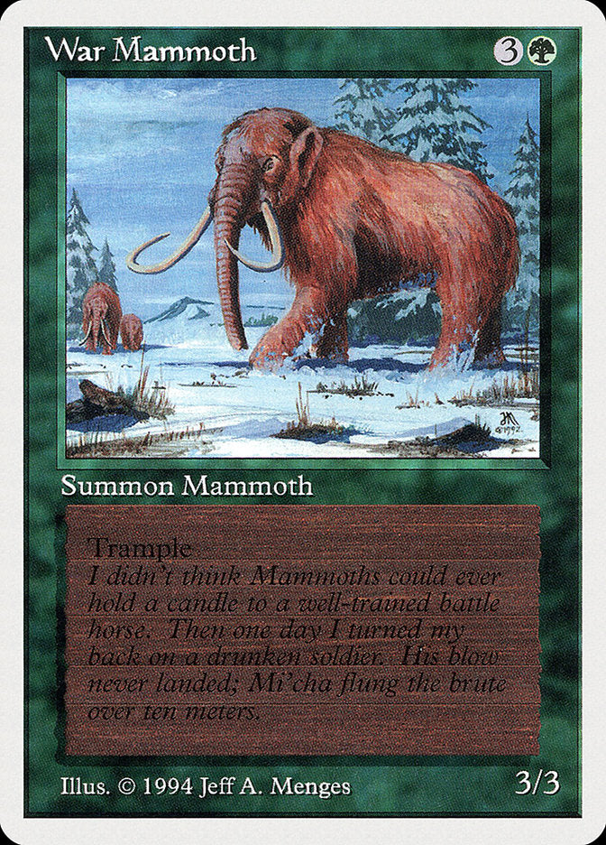 War Mammoth [Summer Magic / Edgar] | Good Games Adelaide SA