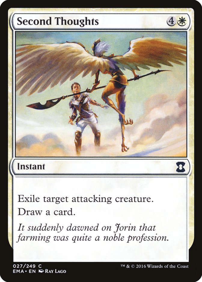 Second Thoughts 27 (Eternal Masters)  - Foil | Good Games Adelaide SA