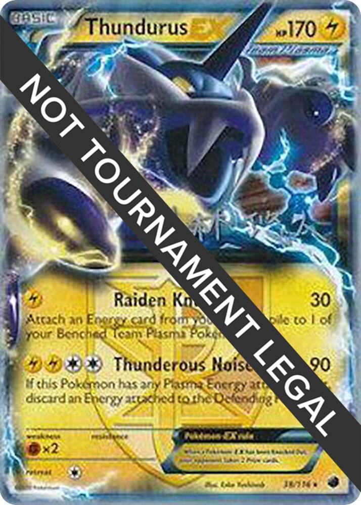 Thundurus EX 2014 Haruto Kobayashi 38/116 (World Championship Decks)  | Good Games Adelaide SA