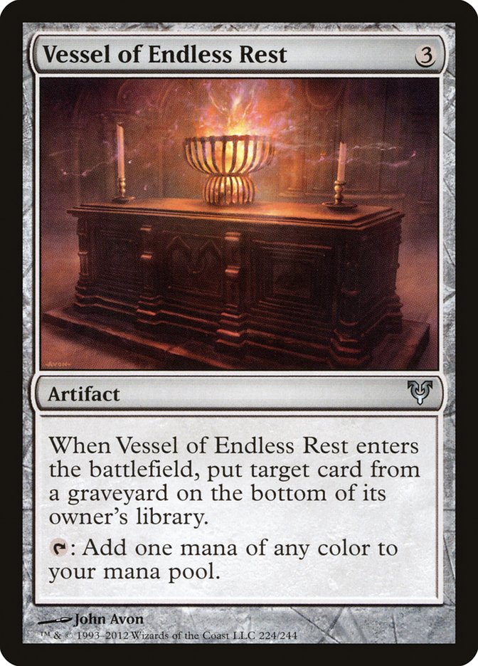 Vessel of Endless Rest [Avacyn Restored] | Good Games Adelaide SA