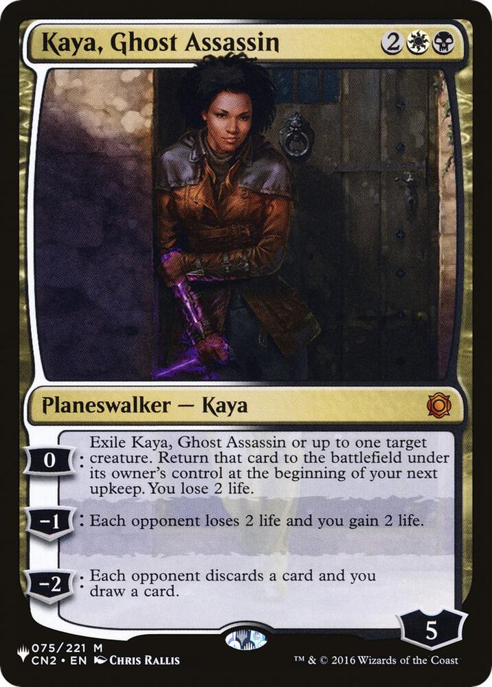 Kaya Ghost Assassin 075/221 (The List Reprints)  | Good Games Adelaide SA