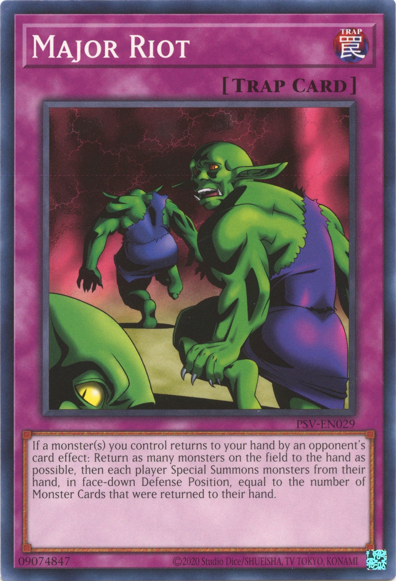 Major Riot (25th Anniversary) [PSV-EN029] Common | Good Games Adelaide SA