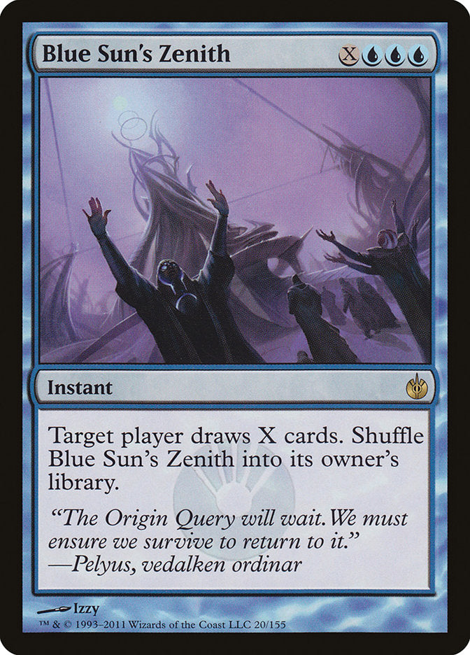 Blue Sun's Zenith [Mirrodin Besieged] | Good Games Adelaide SA