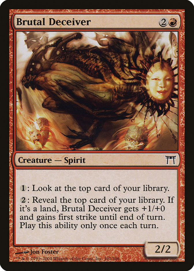 Brutal Deceiver 161 (Champions of Kamigawa)  | Good Games Adelaide SA