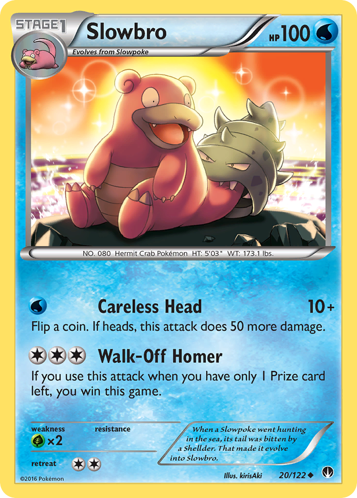 Slowbro (20/122) [XY: BREAKpoint] | Good Games Adelaide SA