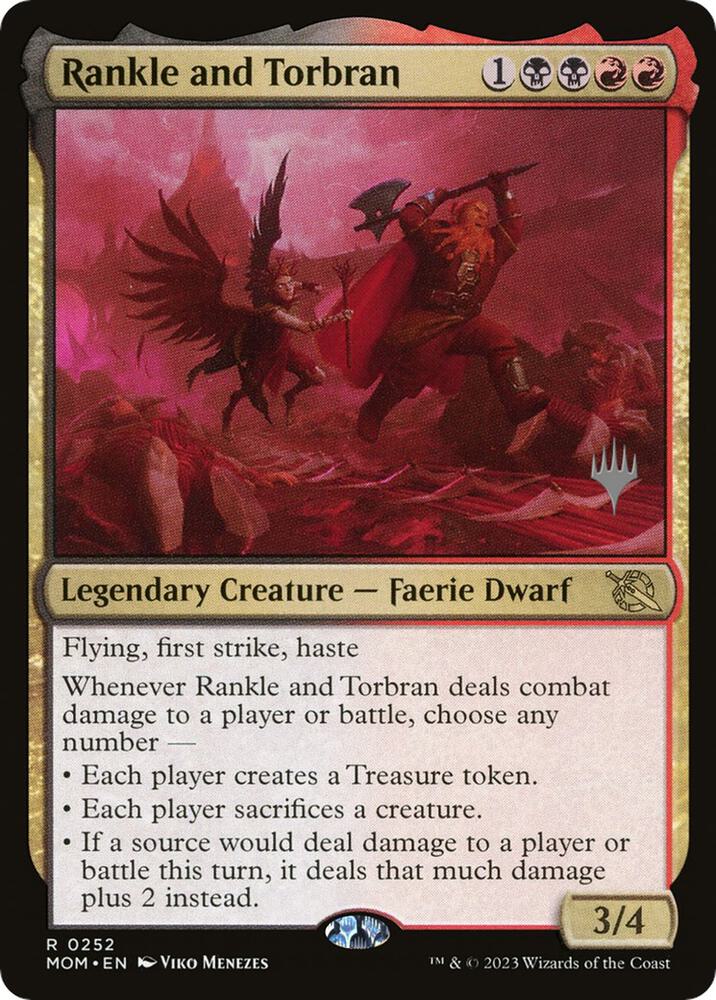 Rankle and Torbran 252 (Promo Pack: March of the Machine)  | Good Games Adelaide SA