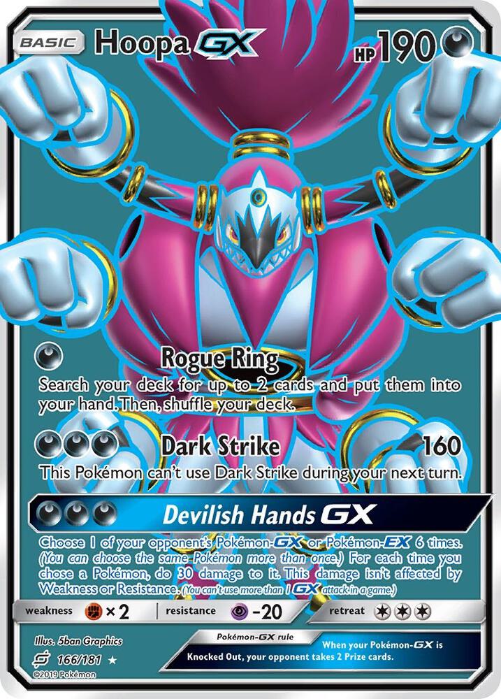 Hoopa GX Full Art 166/181 (SM - Team Up)  - Holofoil | Good Games Adelaide SA