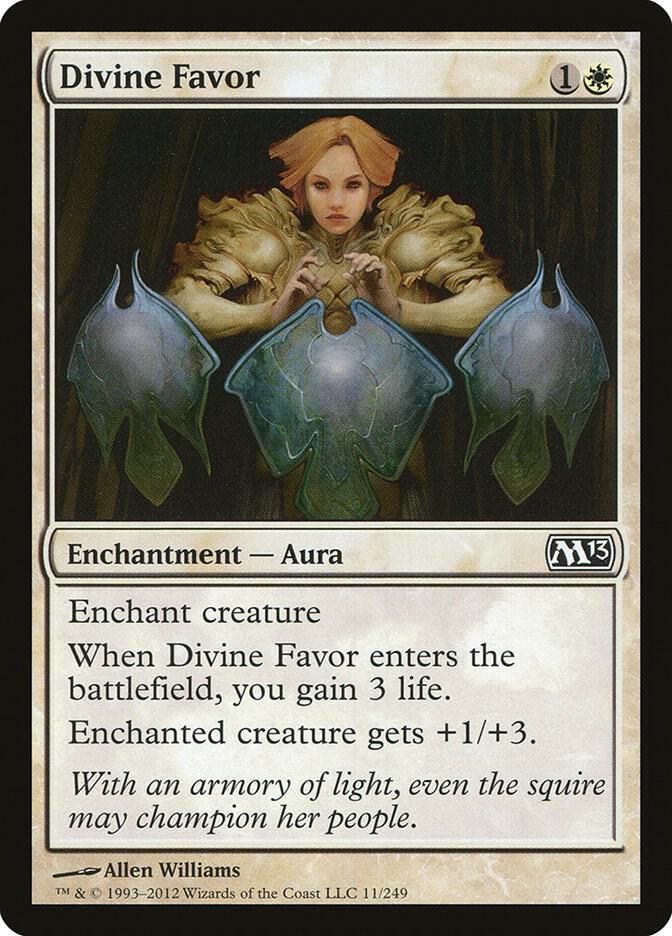Divine Favor 11 (Magic 2013 (M13))  - Foil | Good Games Adelaide SA
