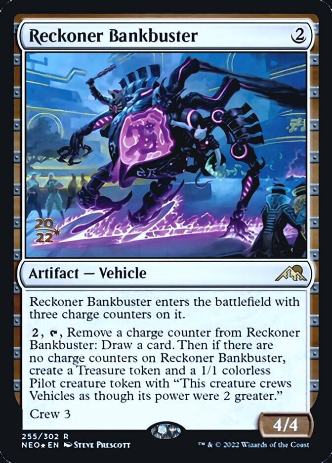 Reckoner Bankbuster [Kamigawa: Neon Dynasty Prerelease Promos] | Good Games Adelaide SA