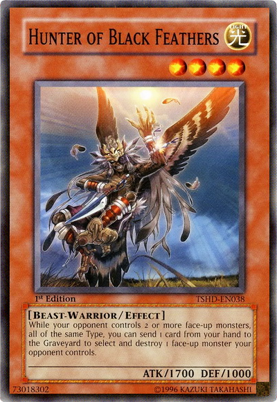 Hunter of Black Feathers [TSHD-EN038] Common | Good Games Adelaide SA