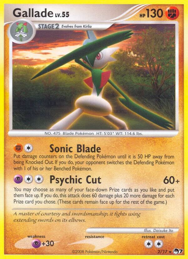 Gallade 002/017 (POP Series 7)  | Good Games Adelaide SA