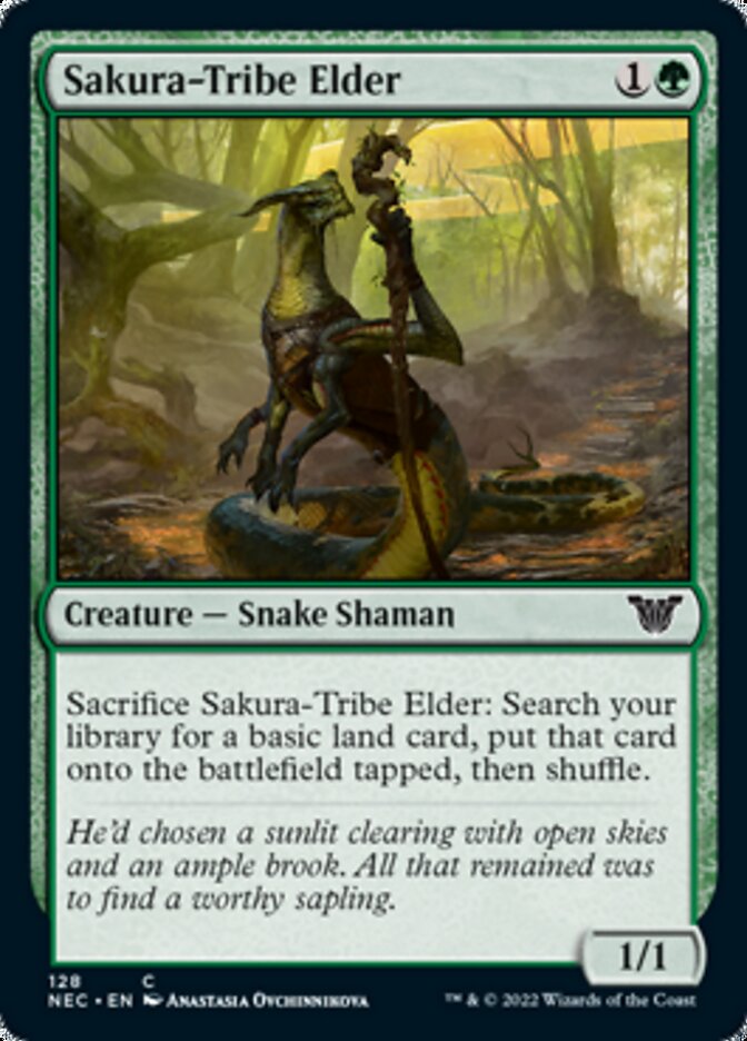 Sakura-Tribe Elder [Kamigawa: Neon Dynasty Commander] | Good Games Adelaide SA