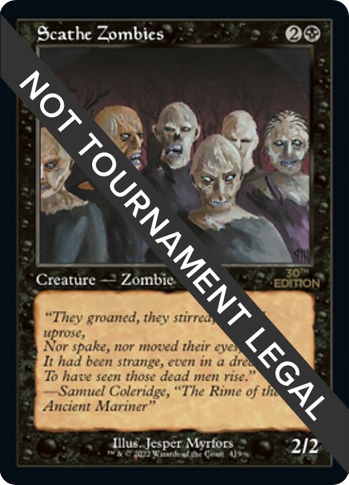 Scathe Zombies Retro Frame 419/594 (30th Anniversary Edition)  | Good Games Adelaide SA