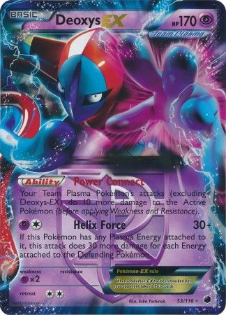 Deoxys EX (53/116) (Jumbo Card) [Black & White: Plasma Freeze] | Good Games Adelaide SA