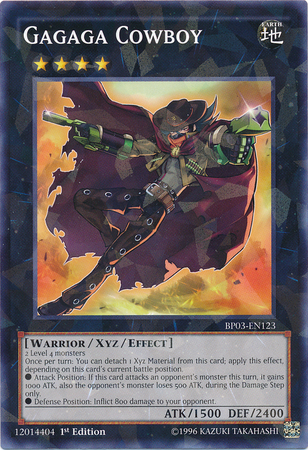 Gagaga Cowboy [BP03-EN123] Shatterfoil Rare | Good Games Adelaide SA