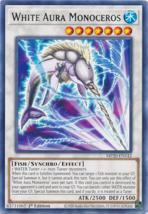 White Aura Monoceros [MP20-EN142] Rare | Good Games Adelaide SA