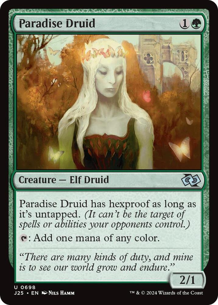 Paradise Druid 698 (Foundations Jumpstart)  | Good Games Adelaide SA