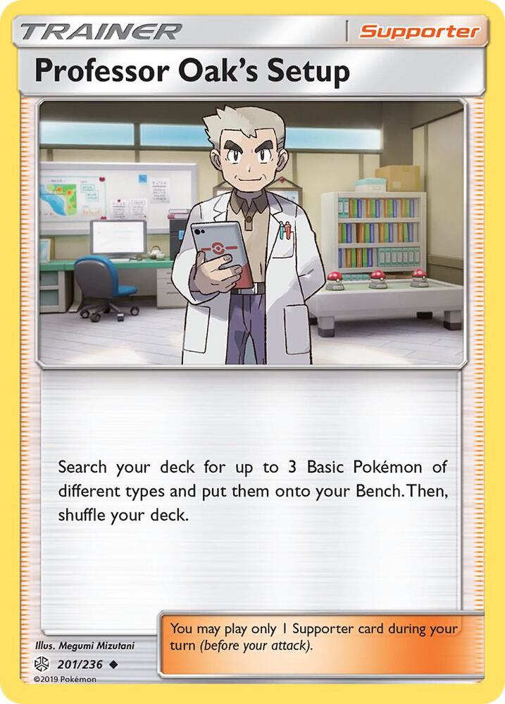 Professor Oak's Setup 201/236 (SM - Cosmic Eclipse)  | Good Games Adelaide SA
