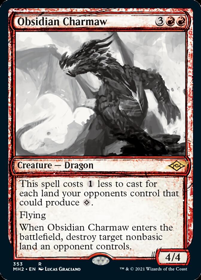 Obsidian Charmaw (Sketch) [Modern Horizons 2] | Good Games Adelaide SA