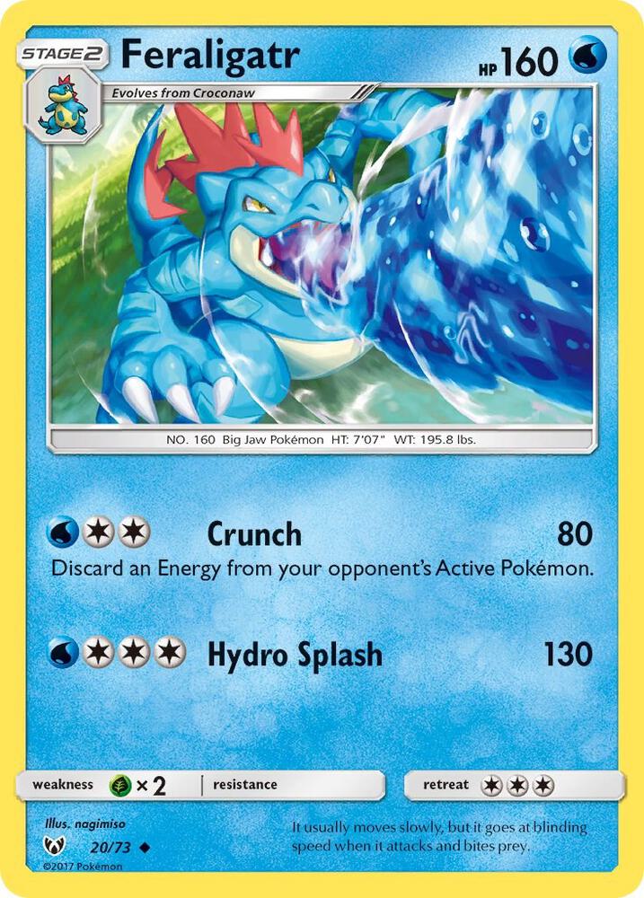 Feraligatr 20/73 (Shining Legends)  | Good Games Adelaide SA