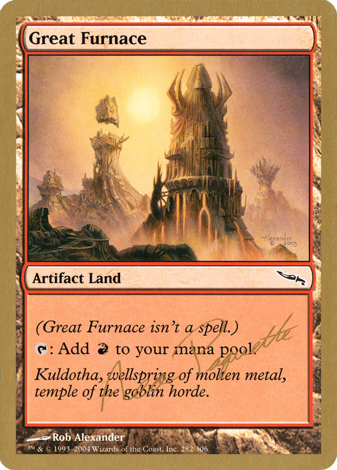 Great Furnace (Aeo Paquette) [World Championship Decks 2004] | Good Games Adelaide SA