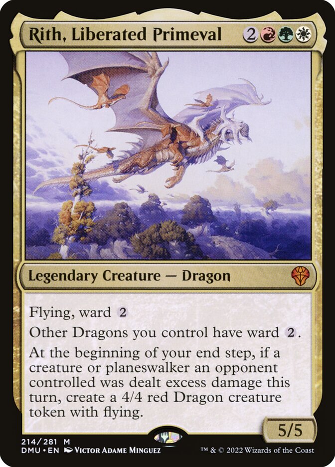 Rith, Liberated Primeval 214 (Dominaria United)  - Foil | Good Games Adelaide SA