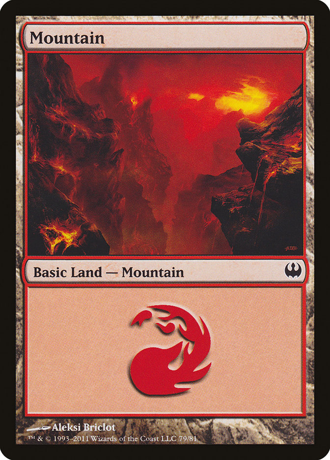 Mountain (79) [Duel Decks: Knights vs. Dragons] | Good Games Adelaide SA