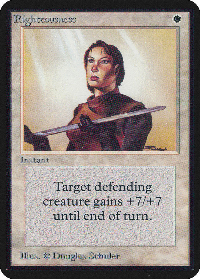 Righteousness [Limited Edition Alpha] | Good Games Adelaide SA