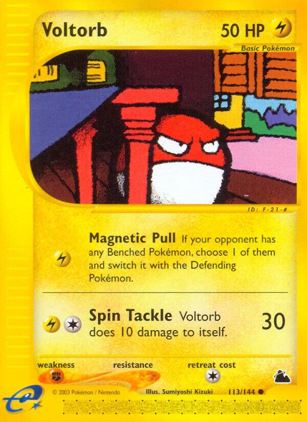 Voltorb 113/144 (Skyridge)  | Good Games Adelaide SA