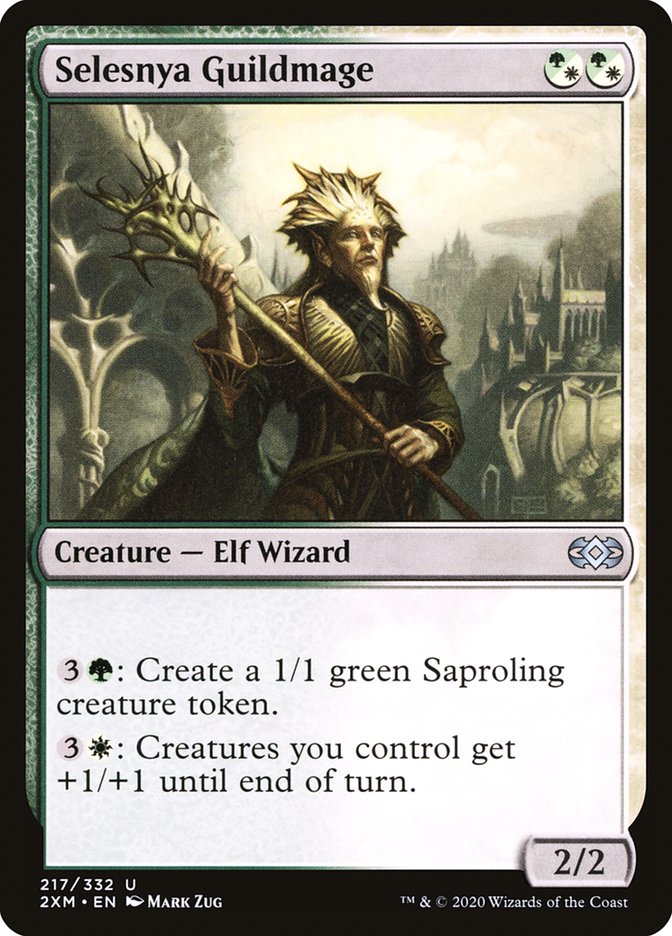 Selesnya Guildmage [Double Masters] | Good Games Adelaide SA