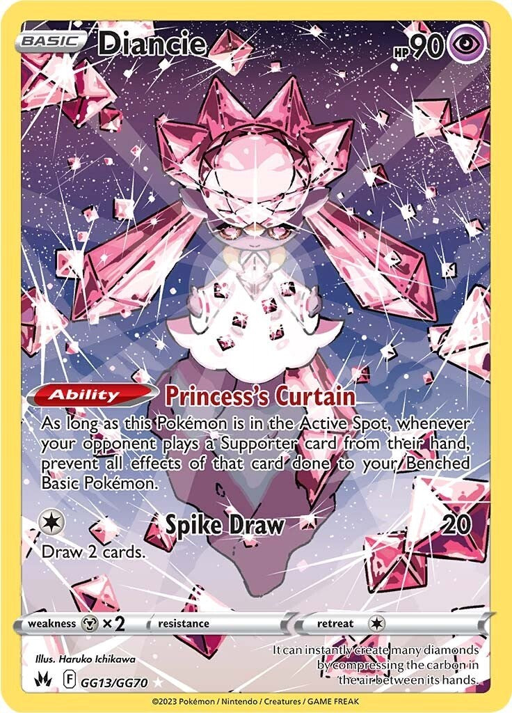 Diancie (GG13/GG70) [Sword & Shield: Crown Zenith] | Good Games Adelaide SA