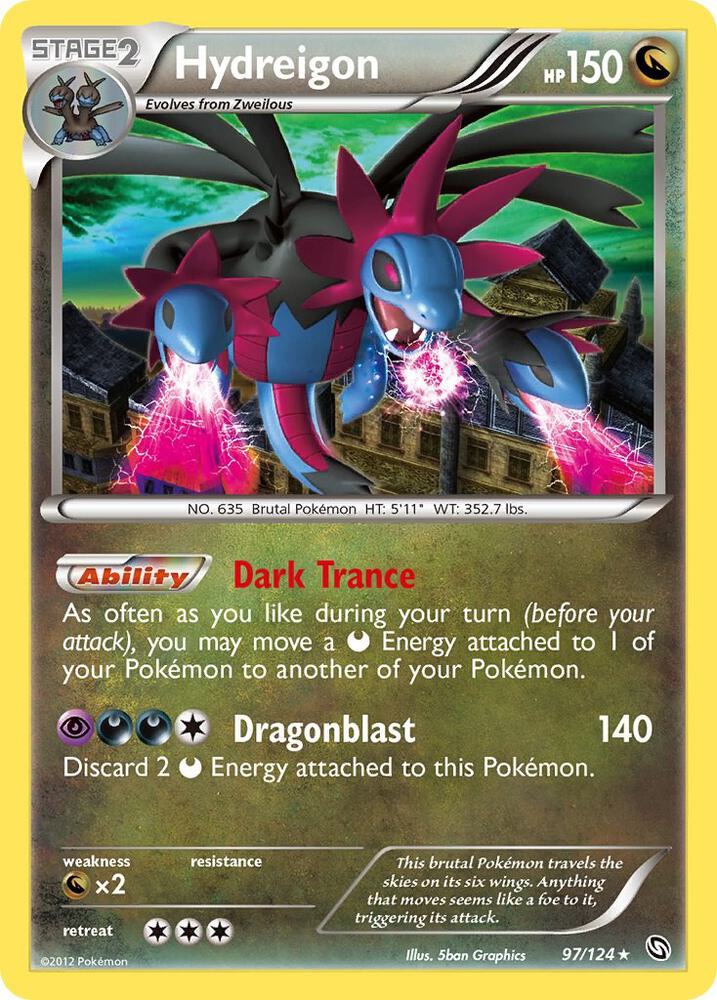Hydreigon 97/124 (Dragons Exalted)  - Holofoil | Good Games Adelaide SA