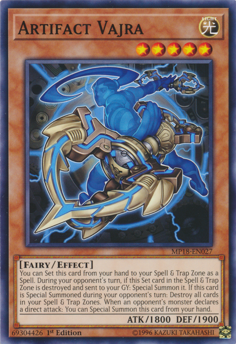 Artifact Vajra [MP18-EN027] Common | Good Games Adelaide SA
