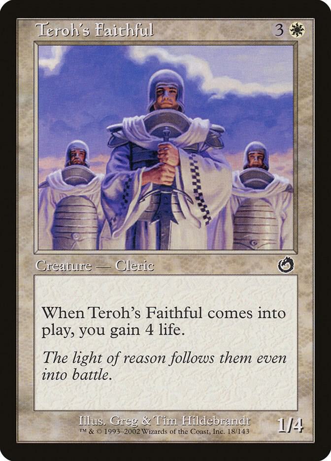 Teroh's Faithful 18/143 (Torment)  | Good Games Adelaide SA