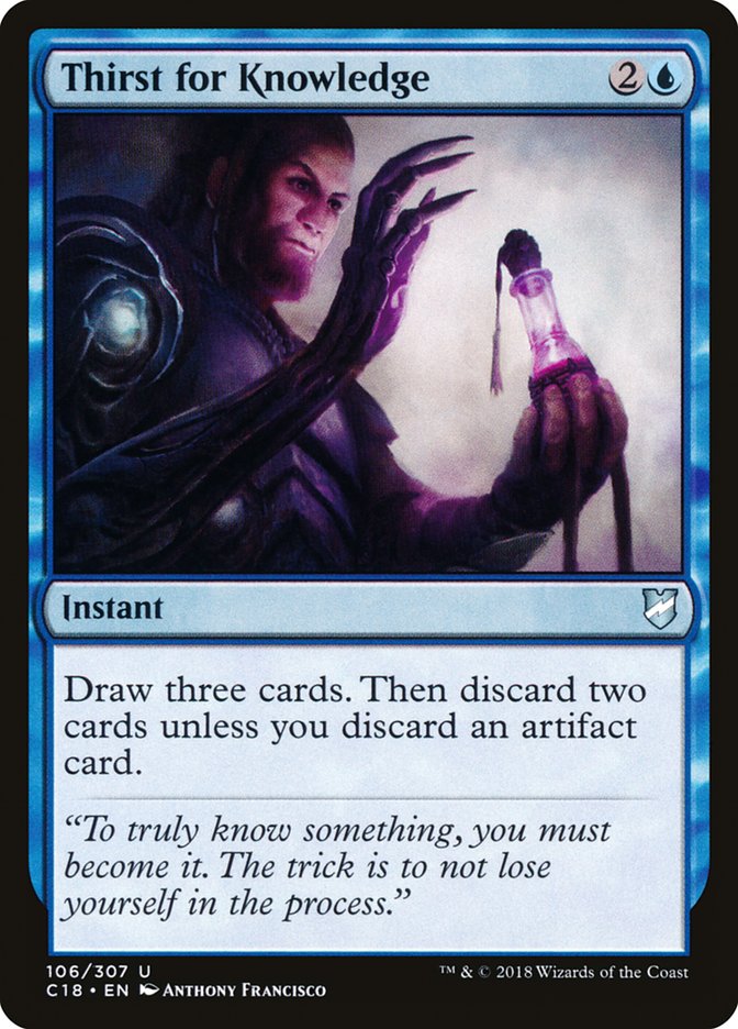 Thirst for Knowledge [Commander 2018] | Good Games Adelaide SA