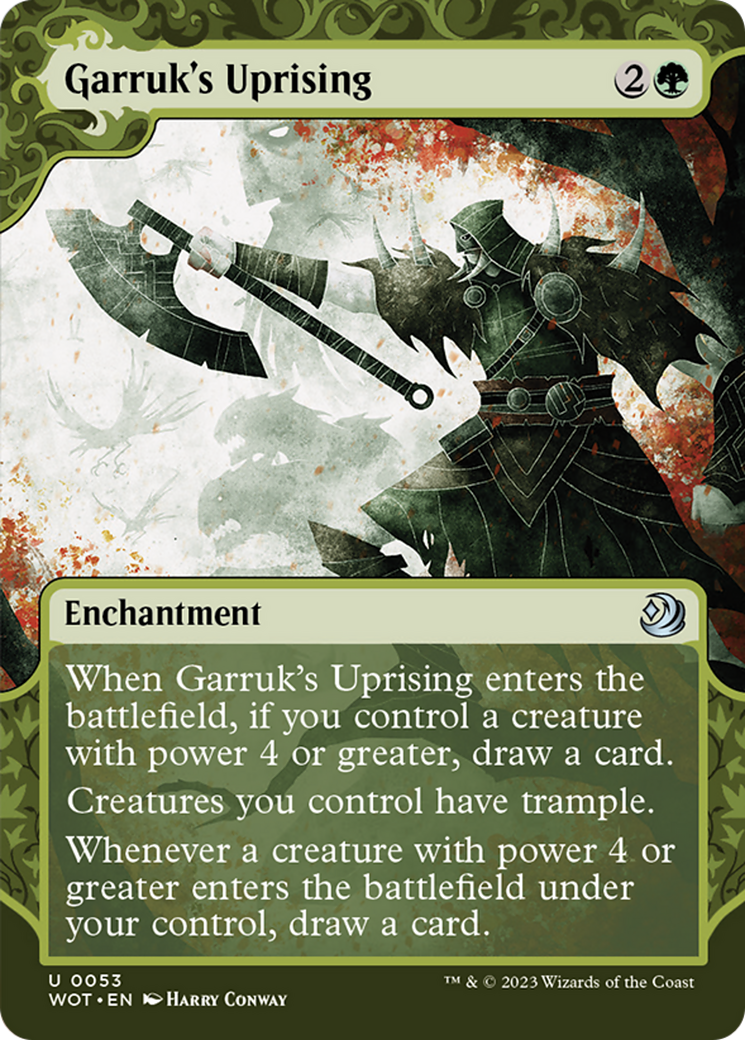 Garruk's Uprising [Wilds of Eldraine: Enchanting Tales] | Good Games Adelaide SA