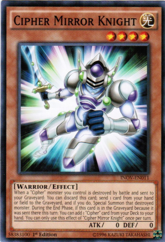 Cipher Mirror Knight [INOV-EN011] Common | Good Games Adelaide SA