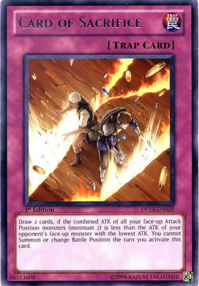 Card of Sacrifice [DP10-EN029] Rare | Good Games Adelaide SA