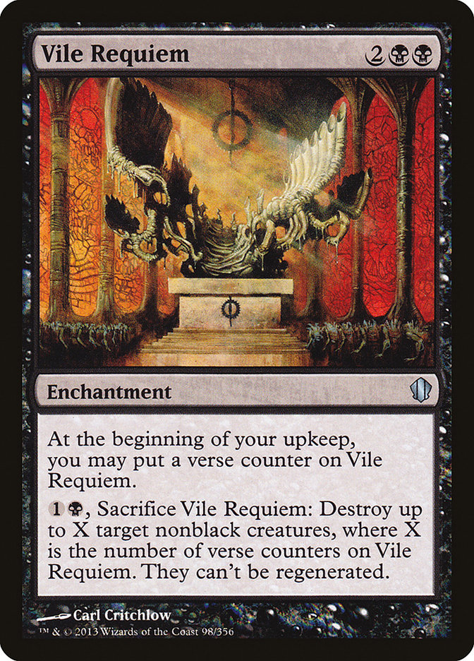 Vile Requiem 98 (Commander 2013)  | Good Games Adelaide SA