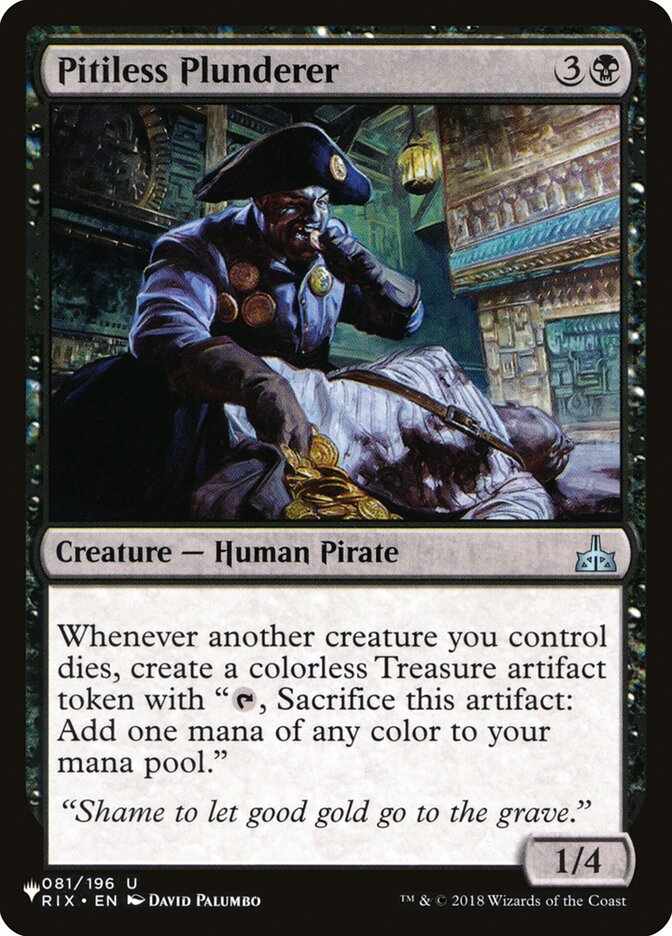 Pitiless Plunderer [The List] | Good Games Adelaide SA