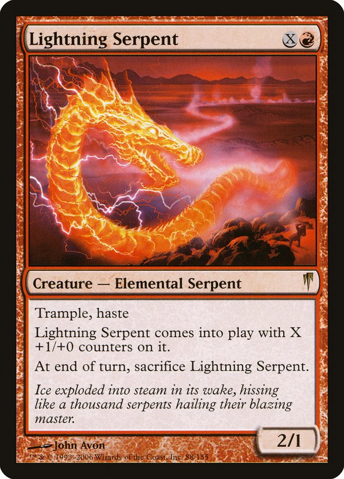Lightning Serpent [Coldsnap] | Good Games Adelaide SA