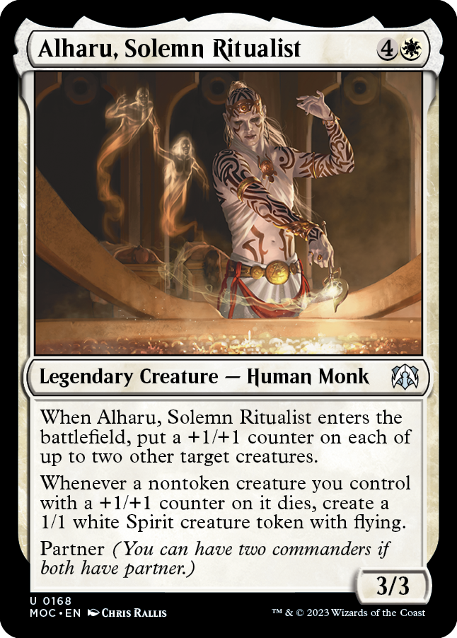 Alharu, Solemn Ritualist [March of the Machine Commander] | Good Games Adelaide SA