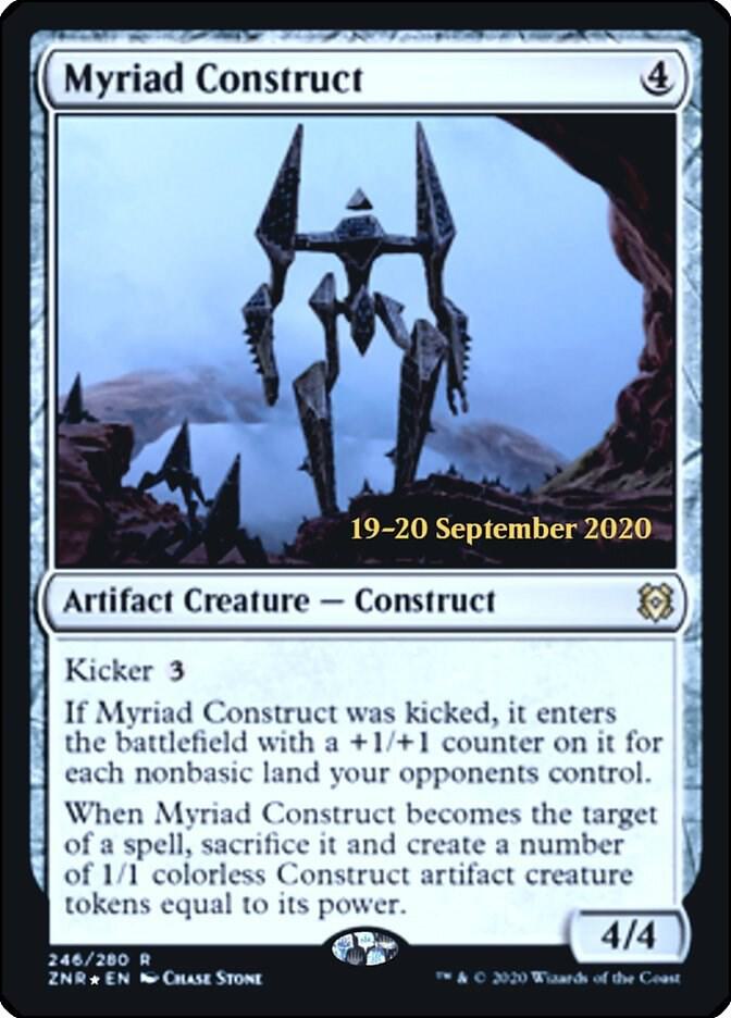 Myriad Construct 246 (Prerelease Cards)  - Foil | Good Games Adelaide SA