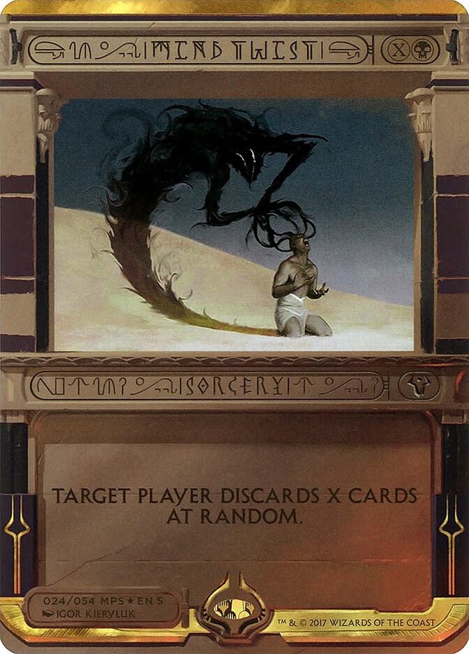 Mind Twist 24 (Masterpiece Series: Amonkhet Invocations)  - Foil | Good Games Adelaide SA
